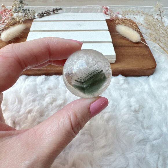 Mini Garden Quartz Sphere - Picture 1 of 7